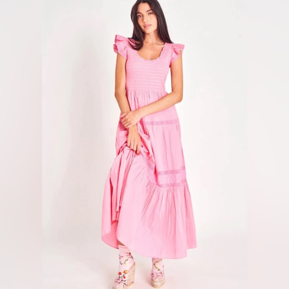 NWT LoveShackFancy Chessie Dress
